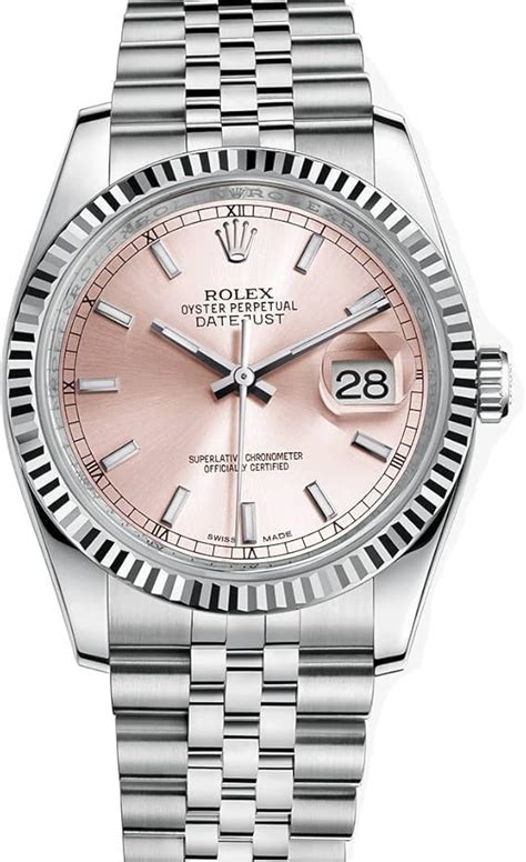 rolex datejust damen rose